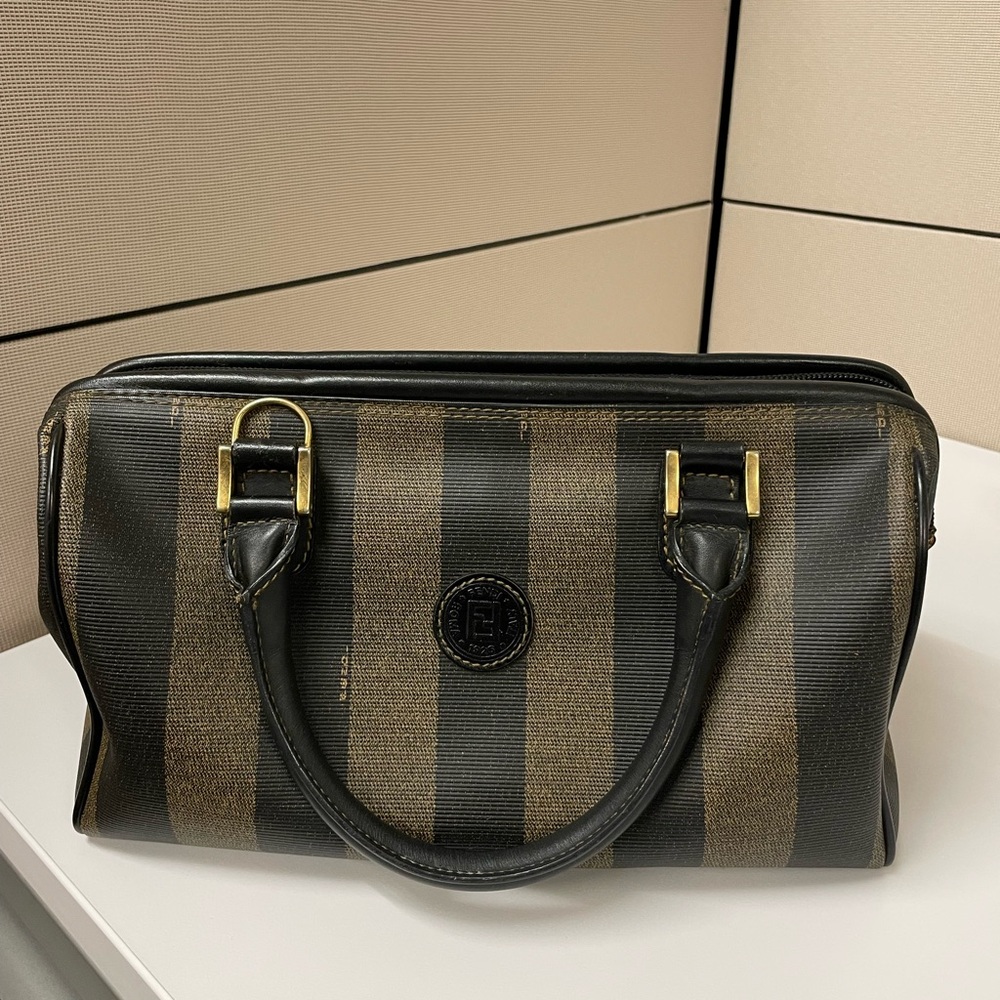 FENDI Penguin Boston Bag